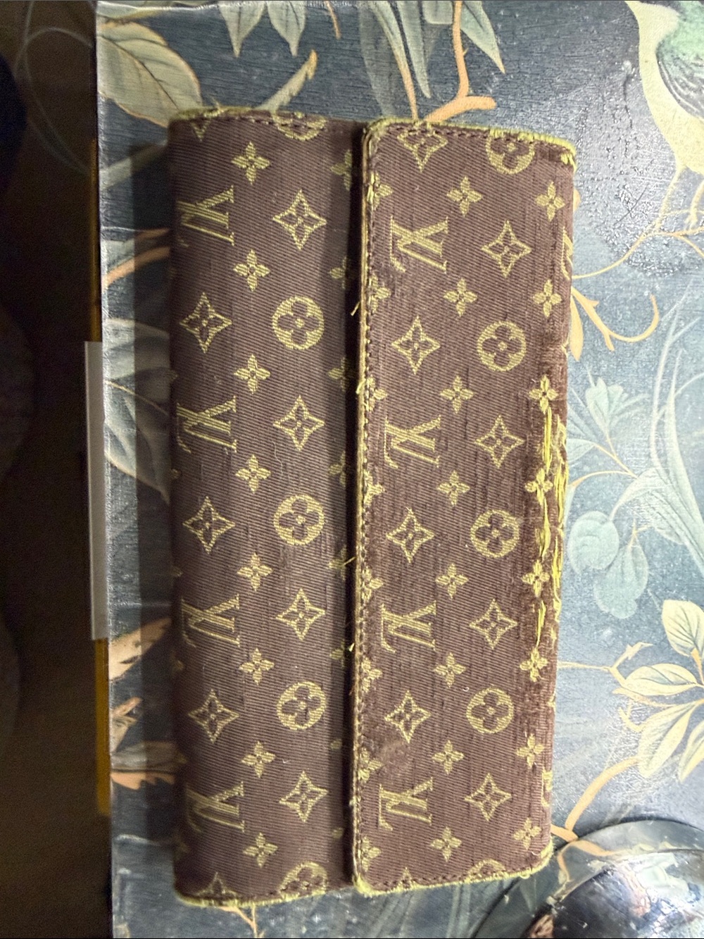 Louis Vuitton Brown canvas Monogram wallet